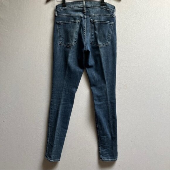 Frame Le Skinny de Jeanne Denim Women's Blue Jeans Sz 26 - Picture 2 of 10